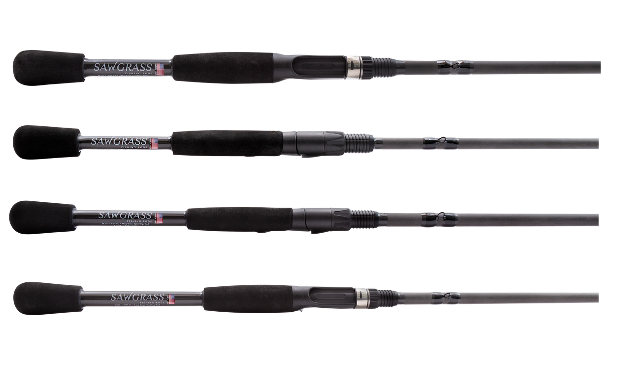 BCS1 Bass 7'3" ML Mag-Bass Casting Rod - Sawgrass Fishing Rods