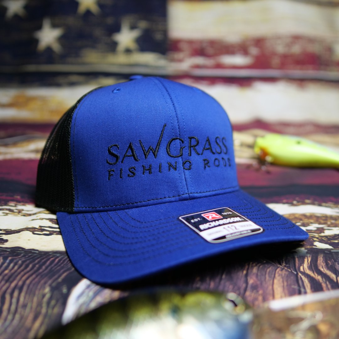 Sawgrass Fishing Hat Blue-Black