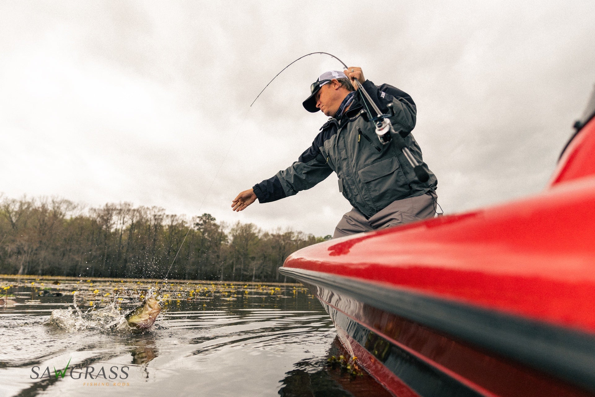BCS1 Bass 7'7" XH Alabama Rig Rod - Sawgrass Fishing Rods
